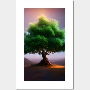 Lonely Tree Posters and Art